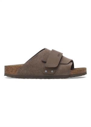 Kyoto suede sandal Concrete Gray Birkenstock 